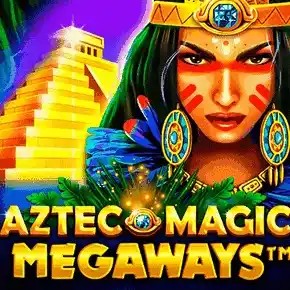 Aztec Magic Megaways logo by BGAMING Cleobetra Casino
