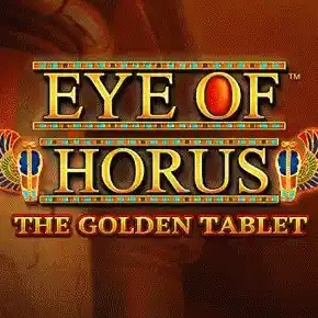 Eye of Horus The Golden Tablet Megaways game by Blueprint Gaming – logo hosted on Cleobetra Casino