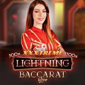 Play the Lightning Baccarat slot by Evolution on Cleobetra Casino