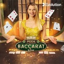 Try Peek Baccarat slot by Evolution on cleobetra-casino.at – logo image