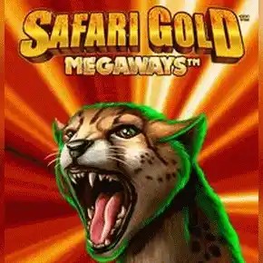 Safari Gold Megaways logo by Blueprint Gaming at Cleobetra Casino